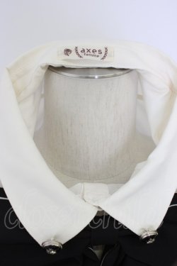 画像5: axes femme / 刺繍リボンセットブラウス  アイボリーＸ黒 T-26-03-11-003-AX-BL-SA-ZT
