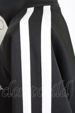 画像4: REFLEM / バックプリントトラックジャージ  黒Ｘ白 T-26-03-11-036-PU-TO-SA-ZT