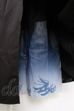 画像3: IRO+IRO / 蝶舞う月下の彼岸花 袴風パンツ  ブラウンＸ青 T-26-03-11-041-LO-PA-SA-ZT