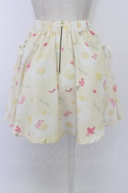 画像2: LIZ LISA / シルエットプリントスカート  イエロー T-26-03-11-042-LO-SK-SA-ZT