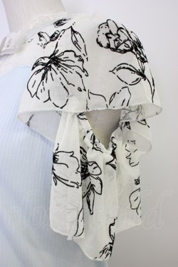 画像3: axes femme / フロッキーチュール切替プルオーバー  サックス T-26-03-11-005-AX-TO-SA-ZT