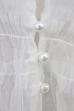 画像3: axes femme / 前後2wayチュールビスチェ M ホワイト T-26-03-11-001-AX-TO-SA-ZT641 (3)