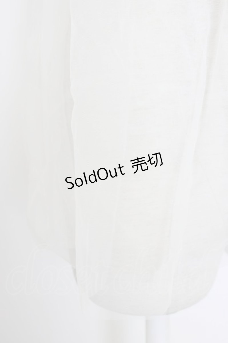 画像5: axes femme / 前後2wayチュールビスチェ M ホワイト T-26-03-11-001-AX-TO-SA-ZT641 (5)