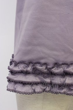 画像3: PINK HOUSE / フリルロゴ使い半袖カットソー  ラベンダー T-26-03-11-012-LO-TO-SA-ZT