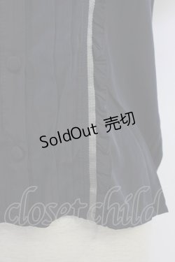 画像3: axes femme POETIQUE / 襟刺繍ピンタックブラウス M コン T-26-03-11-015-AX-BL-SA-ZT