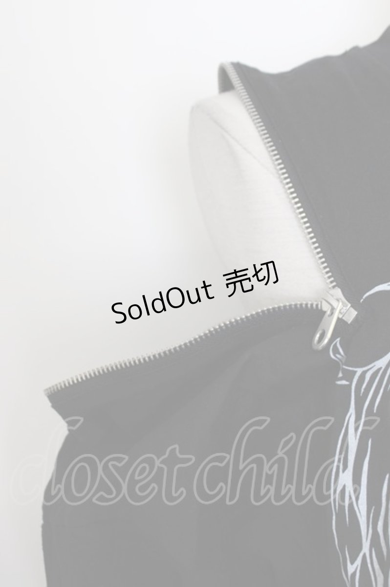 画像4: TRAVAS TOKYO / てぃらコラボイラストプリントTシャツ 悪魔ver.  黒Ｘ紫 T-26-03-11-017-PU-TO-SA-ZT641 (4)