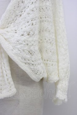 画像3: Secret Honey / リボンデザインレースニットボレロ  アイボリー T-26-03-11-002-CA-TO-SA-ZT