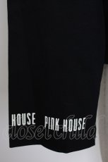 画像4: PINK HOUSE / Pロゴプリントカットソー  黒Ｘ白 T-26-03-11-021-LO-TO-SA-ZT (4)