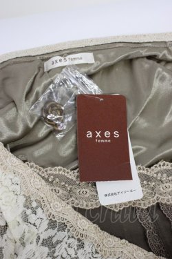 画像6: axes femme / レースレイヤード風チュニック M モカ T-26-03-13-021-AX-TO-SA-ZT