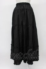 画像2: PINK HOUSE / ピコフリルスカート  黒 T-26-03-13-034-LO-SK-SA-ZT645 (2)