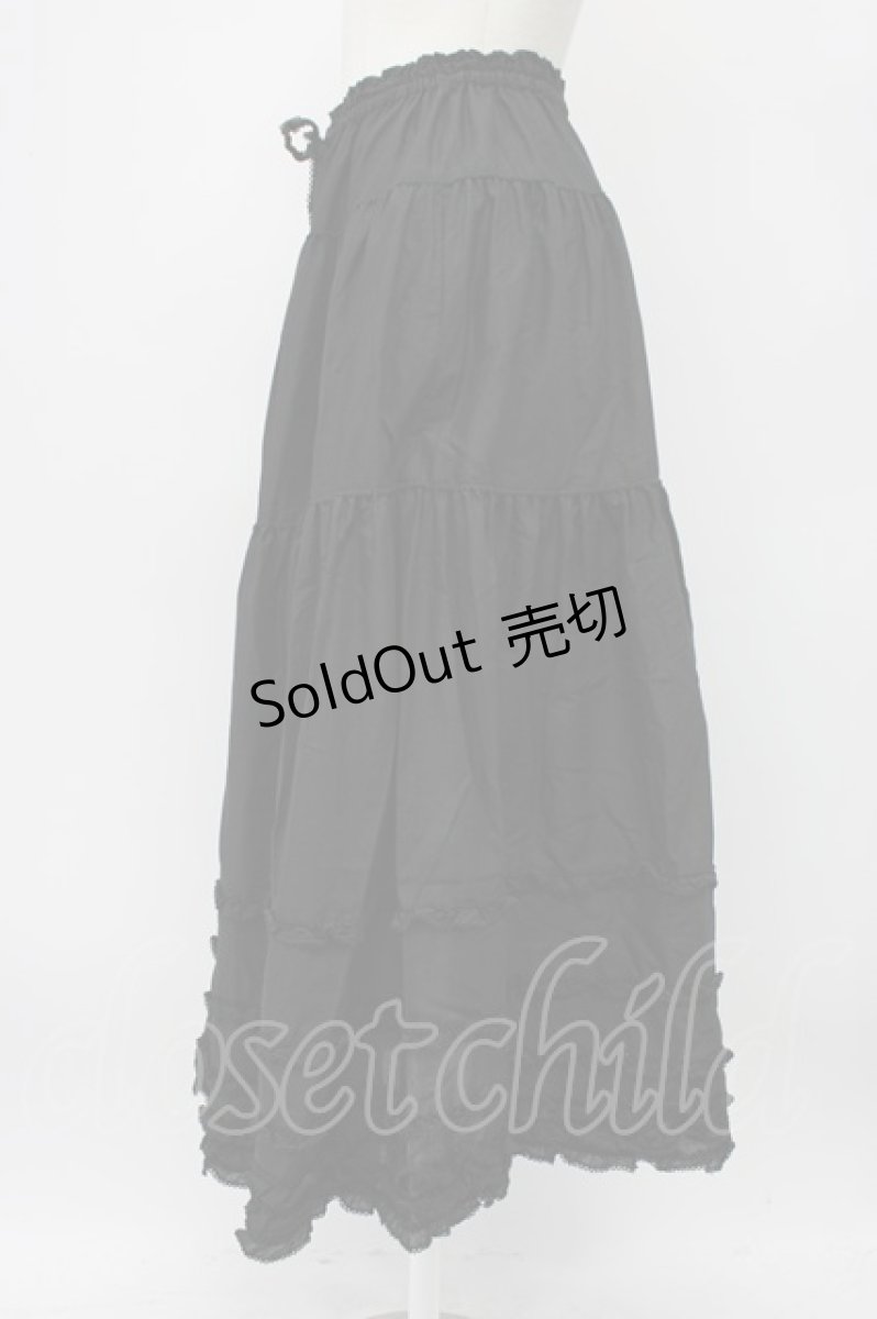 画像3: PINK HOUSE / ピコフリルスカート  黒 T-26-03-13-034-LO-SK-SA-ZT645 (3)