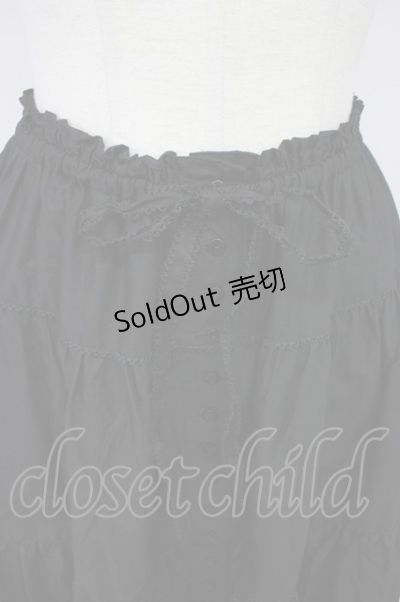 画像4: PINK HOUSE / ピコフリルスカート  黒 T-26-03-13-034-LO-SK-SA-ZT645 (4)