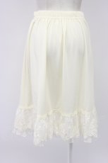 画像2: axes femme / ドットチュール使いペチスカート M ベージュ T-26-03-13-035-AX-SK-SA-ZT645 (2)