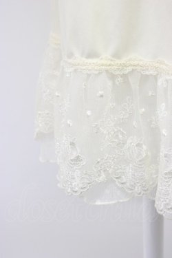 画像3: axes femme / ドットチュール使いペチスカート M ベージュ T-26-03-13-035-AX-SK-SA-ZT