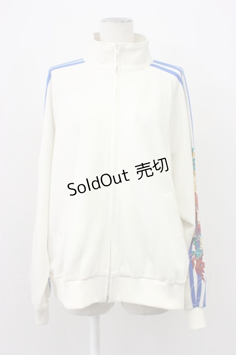 画像1: Candy Stripper / PEPE AND DRAGON JERSEYブルゾン 2 アイボリー T-26-03-13-006-PU-TO-SA-ZT (1)