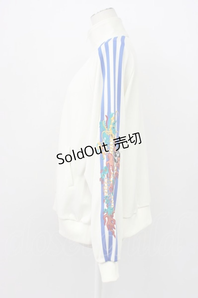 画像3: Candy Stripper / PEPE AND DRAGON JERSEYブルゾン 2 アイボリー T-26-03-13-006-PU-TO-SA-ZT (3)