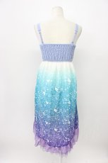 画像2: axes femme / グラデーション2Wayスカート(リトルマーメイド) M ブルー×パープル T-26-03-13-011-AX-OP-SA-ZT645 (2)