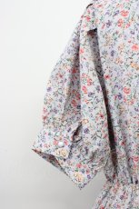 画像3: axes femme POETIQUE / 半袖リボンタイ花柄ワンピース M ラベンダー T-26-03-13-012-AX-OP-SZ-ZH (3)