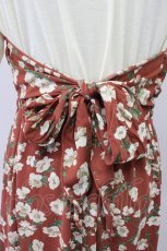 画像3: axes femme / ビスチェ切替ドッキングワンピース  ブラウンＸ白 T-26-03-13-014-AX-OP-SA-ZT645 (3)