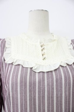 画像5: axes femme / ブロッキングストライプワンピース  ピンクＸ白 T-26-03-13-017-AX-OP-SA-ZT