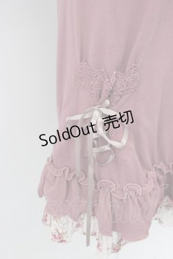 画像5: axes femme / 花柄レースブロッキングチュニ M コイピンク T-26-03-13-018-AX-OP-SA-ZT