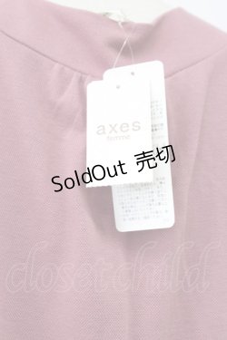 画像6: axes femme / 花柄レースブロッキングチュニ M コイピンク T-26-03-13-018-AX-OP-SA-ZT