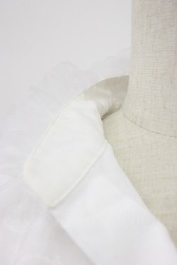 画像5: noir kei ninomiya / チュールブラウス S 白 T-26-03-14-002-PU-BL-SA-ZT