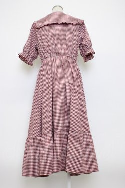 画像2: m petit by misako / AM*ギンガムCHKワンピース L 赤チェック T-26-03-14-022-LO-OP-SA-ZT