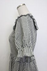 画像4: m petit by misako / AM*ギンガムCHKワンピース S 黒Ｘ白チェック T-26-03-14-023-LO-OP-SA-ZT646 (4)