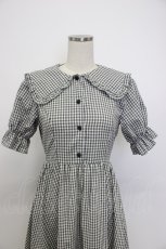 画像5: m petit by misako / AM*ギンガムCHKワンピース S 黒Ｘ白チェック T-26-03-14-023-LO-OP-SA-ZT646 (5)