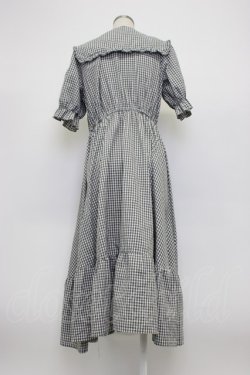 画像2: m petit by misako / AM*ギンガムCHKワンピース L 黒チェック T-26-03-14-024-LO-OP-SA-ZT