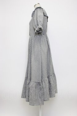 画像3: m petit by misako / AM*ギンガムCHKワンピース L 黒チェック T-26-03-14-024-LO-OP-SA-ZT