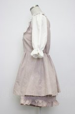 画像3: NOEMIE / チェックシフォン切替セットアップ  ピンクチェックＸ白 T-26-03-14-025-LO-OP-SA-ZT646 (3)