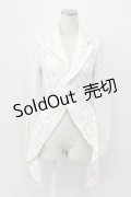COMME des GARCONS / レースストレッチジャケット S アイボリー T-26-03-14-003-PU-JA-SA-ZT