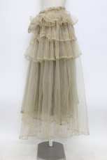 画像3: noir kei ninomiya / チュールロングスカート S ベージュ T-26-03-14-026-PU-SK-SA-ZT647 (3)