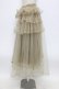 画像3: noir kei ninomiya / チュールロングスカート S ベージュ T-26-03-14-026-PU-SK-SA-ZT (3)
