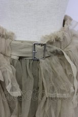 画像4: noir kei ninomiya / チュールロングスカート S ベージュ T-26-03-14-026-PU-SK-SA-ZT647 (4)