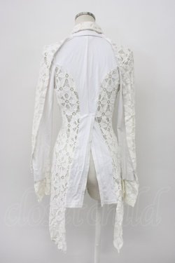画像2: COMME des GARCONS / レースストレッチジャケット S アイボリー T-26-03-14-003-PU-JA-SA-ZT