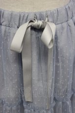 画像4: Fi.n.t / ドットチュールティアードスカート  サックス T-26-03-14-029-CA-SK-SA-ZT (4)