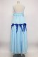 画像2: Candy Stripper / FULL OF RIBBON HARNESS TULLE SKIRT  青 T-26-03-14-030-PU-OP-SA-ZT (2)