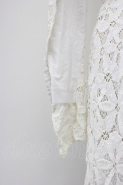 画像3: COMME des GARCONS / レースストレッチジャケット S アイボリー T-26-03-14-003-PU-JA-SA-ZT