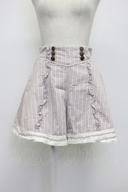 画像1: axes femme POETIQUE / マリンキュロット  ピンクＸ白 T-26-03-14-032-AX-PA-SA-ZT