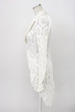 画像4: COMME des GARCONS / レースストレッチジャケット S アイボリー T-26-03-14-003-PU-JA-SA-ZT (4)
