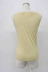 画像2: axes femme / レースタンクトップ M カラシ T-26-03-14-004-AX-TO-SA-ZT645 (2)