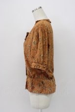 画像3: KANEKO ISAO / ピンタック使い小花柄シャツ  オレンジ系 T-26-03-14-005-EL-BL-OW-ZT646 (3)