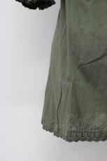 画像3: axes femme / 後ろレースアップチュニック M グリーン T-26-03-14-007-AX-TO-SA-ZT (3)