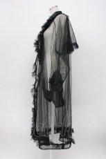 画像3: noir kei ninomiya / ナイロンチュールコート S 黒 T-26-03-14-008-PU-CO-SA-ZT (3)