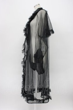 画像3: noir kei ninomiya / ナイロンチュールコート S 黒 T-26-03-14-008-PU-CO-SA-ZT