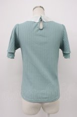 画像2: axes femme / レース襟プルオーバー M グリーン T-26-03-14-010-AX-TO-SA-ZT646 (2)