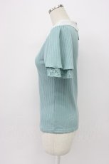 画像3: axes femme / レース襟プルオーバー M グリーン T-26-03-14-010-AX-TO-SA-ZT646 (3)